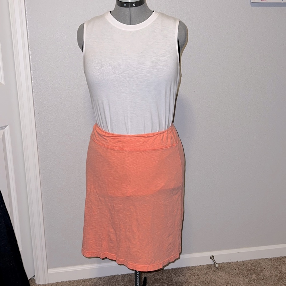 Fresh Produce Casual Pink Textured Skirt Women Size Medium A-Line Stretch Skirt